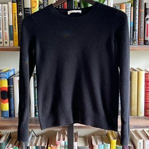 Everlane Cashmere Crew Black